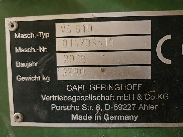 Geringhoff VarioStar 610 - Heder: Foto 4 Geringhoff VarioStar 610 - Heder: Foto 4