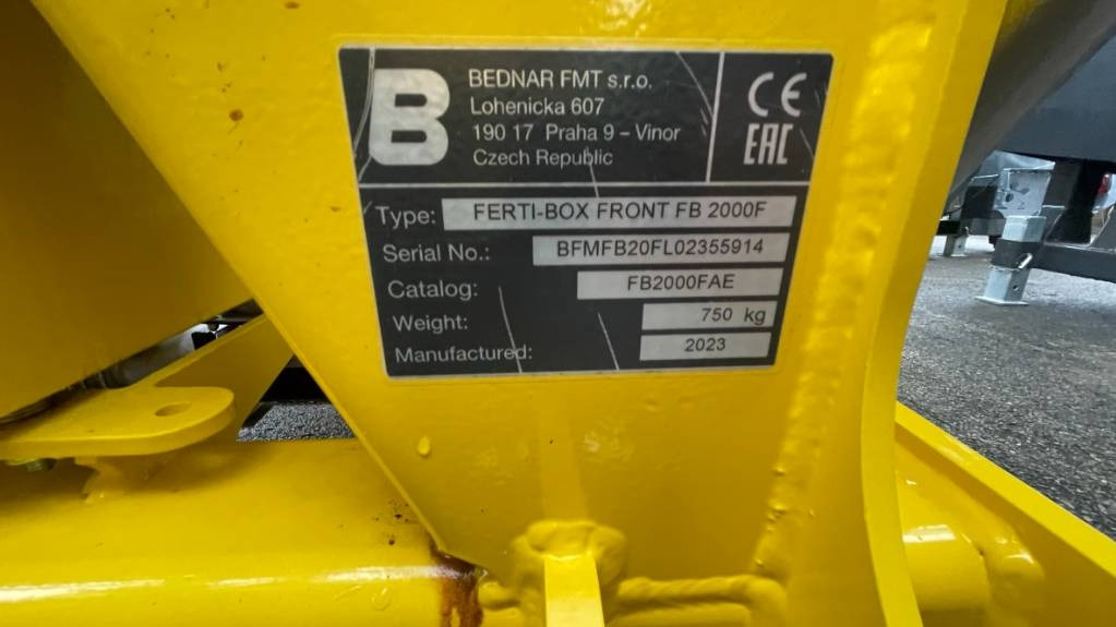 Bednar FERTI-BOX FB 2000 F - Semănătoare: Foto 5 Bednar FERTI-BOX FB 2000 F - Semănătoare: Foto 5