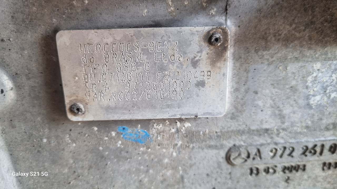 MERCEDES ATEGO 2 ATEGO 2 G 56-6 - Cutie de viteze: Foto 3 MERCEDES ATEGO 2 ATEGO 2 G 56-6 - Cutie de viteze: Foto 3