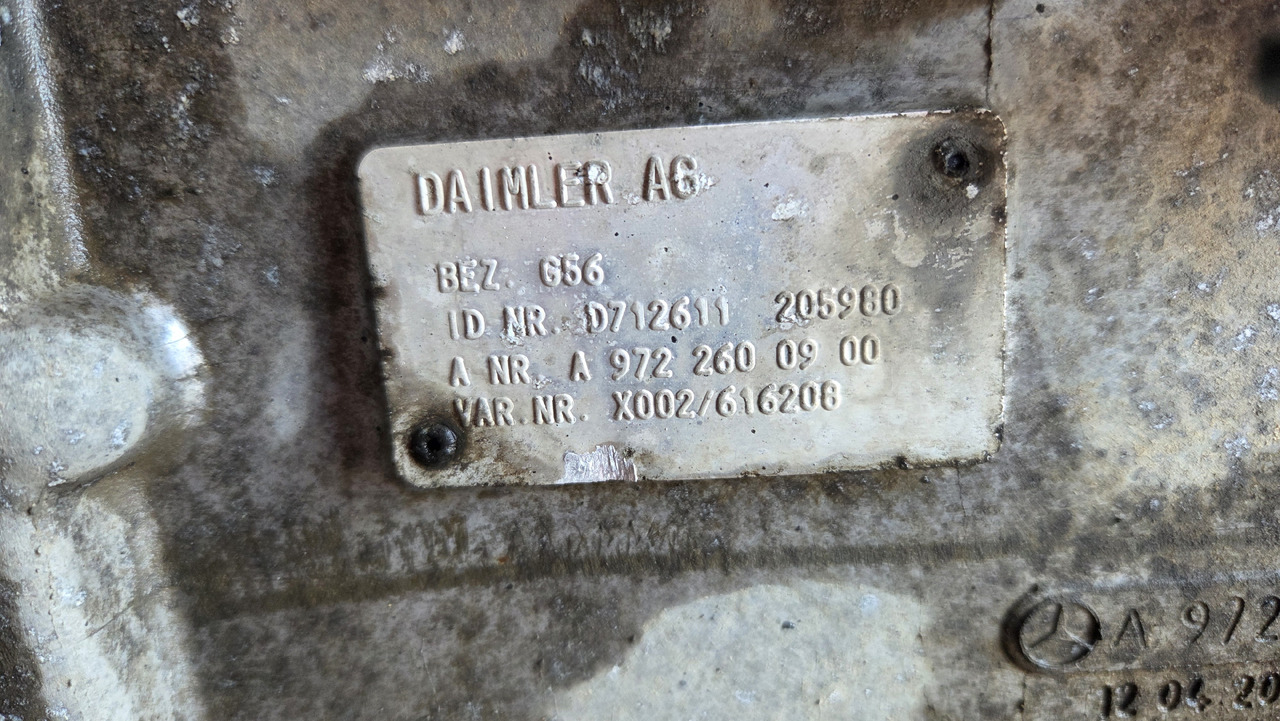 MERCEDES-BENZ GEARBOX G - 56 AUTOMATIC - Cutie de viteze: Foto 2 MERCEDES-BENZ GEARBOX G - 56 AUTOMATIC - Cutie de viteze: Foto 2