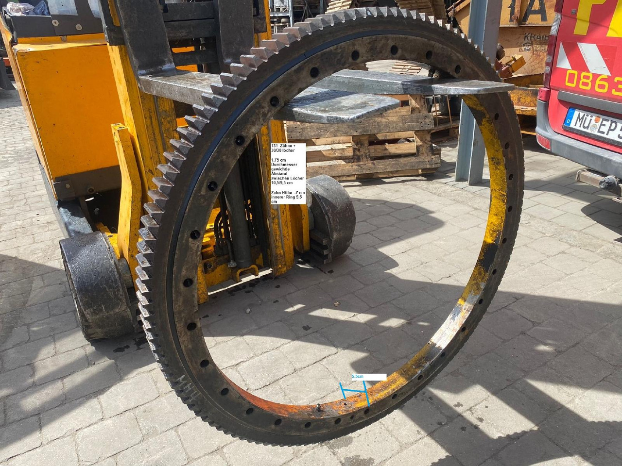 Atlas , O&K - Rulment rotire pentru Utilaje constructii: Foto 3 Atlas , O&K - Rulment rotire pentru Utilaje constructii: Foto 3