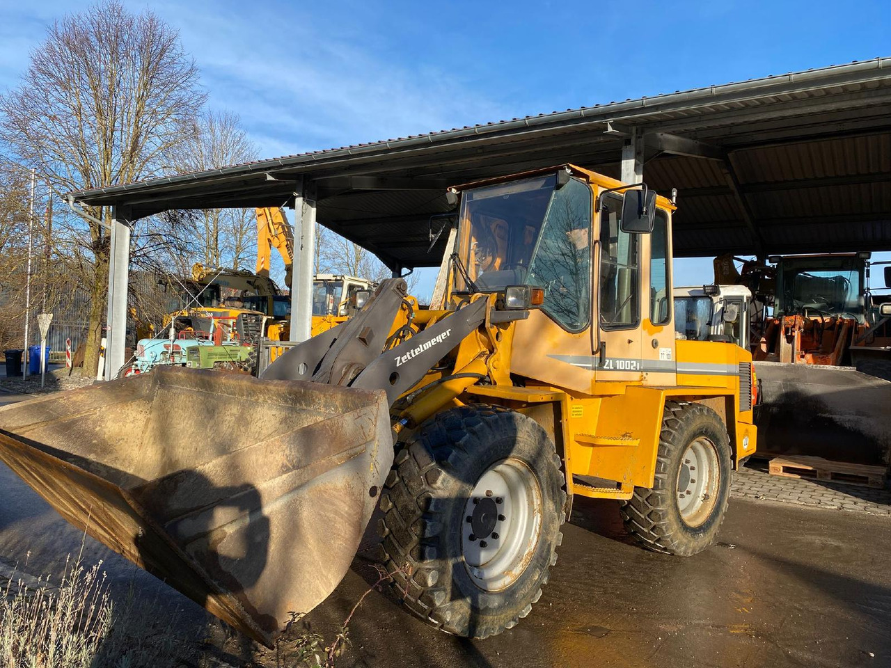 Zettelmeyer ZL 1002 - Încărcător frontal pe pneuri: Foto 4 Zettelmeyer ZL 1002 - Încărcător frontal pe pneuri: Foto 4