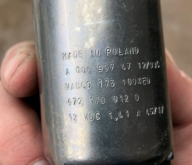 WABCO Meritor 472.170.012 0 for commercial vehicle - Supapă frână pentru Autoutilitară: Foto 2 WABCO Meritor 472.170.012 0 for commercial vehicle - Supapă frână pentru Autoutilitară: Foto 2