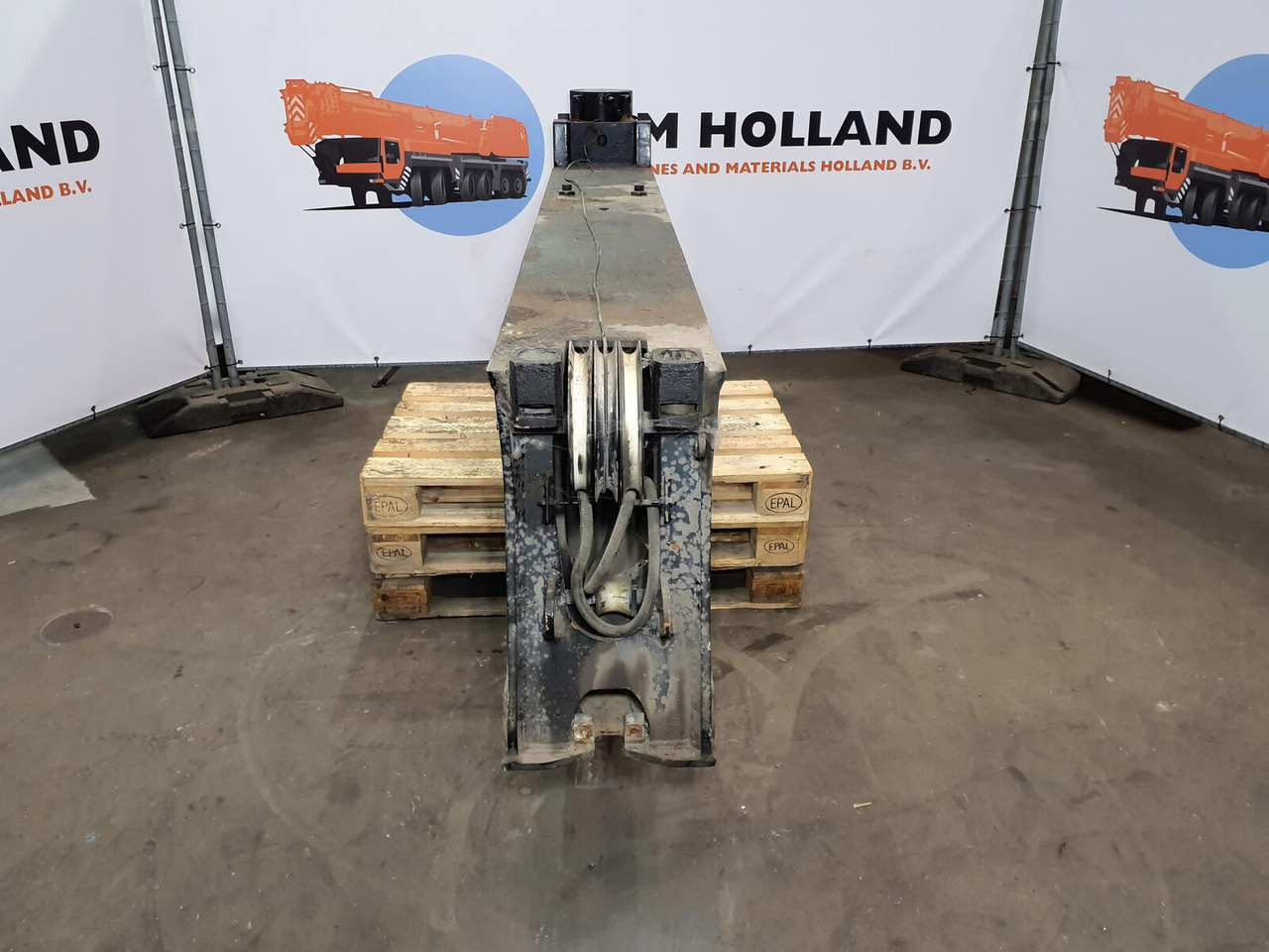 Suspensie pentru Macara Liebherr LTM 1200/1 sliding beam rear pre assembled: Foto 6