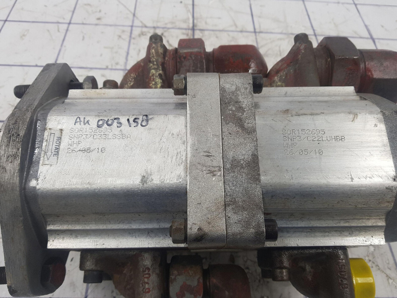 Sauer-Danfoss 70 GMT dual gear pump - Pompa hidraulica pentru Automacara: Foto 5 Sauer-Danfoss 70 GMT dual gear pump - Pompa hidraulica pentru Automacara: Foto 5