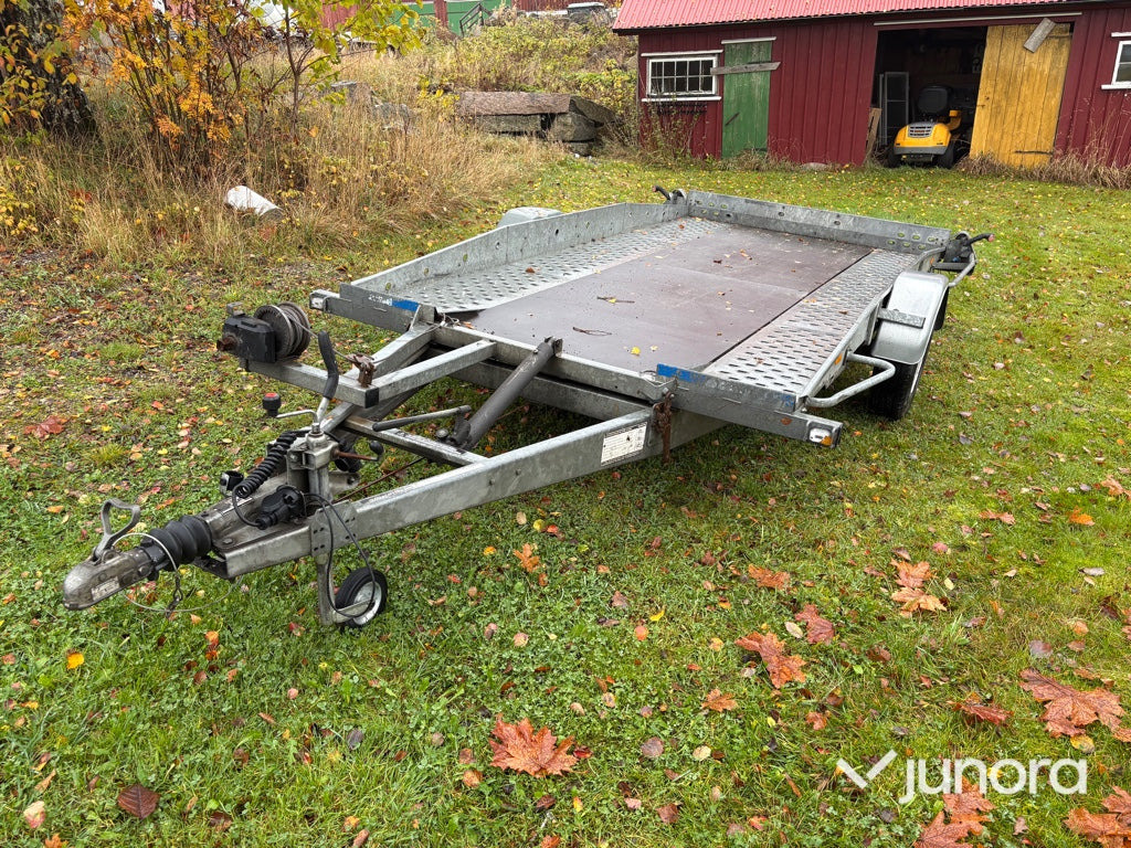 Biltrailer - Brenderup AT1300 - Remorcă transport utilaje: Foto 1 Biltrailer - Brenderup AT1300 - Remorcă transport utilaje: Foto 1