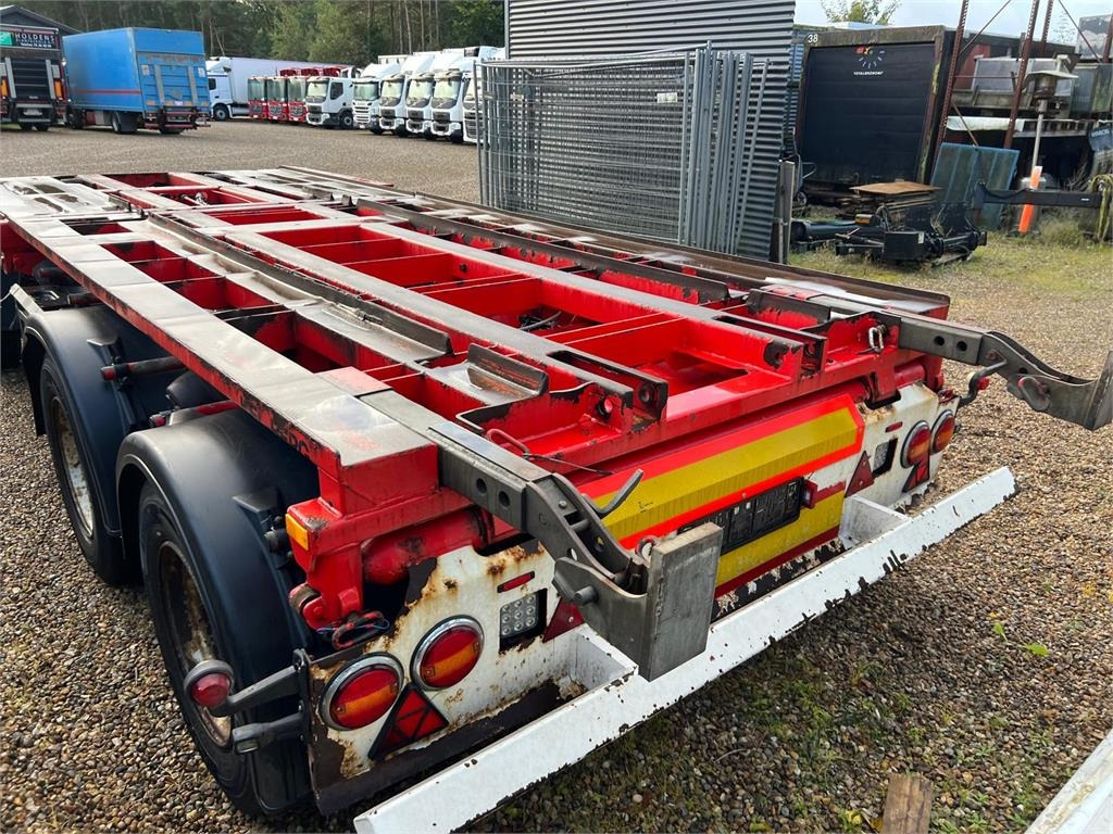 Kel-Berg D24B3 6,0 - 6,5 mtr. containere - Remorcă abroll/ Skiploader: Foto 2 Kel-Berg D24B3 6,0 - 6,5 mtr. containere - Remorcă abroll/ Skiploader: Foto 2