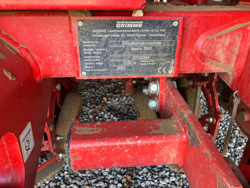 Semănătoare Grimme MATRIX: Foto 9 Semănătoare Grimme MATRIX: Foto 9