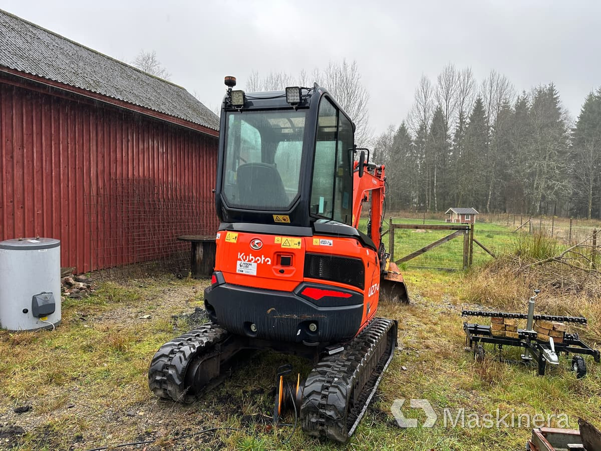 Grävmaskin Kubota U27-4 - Excavator pe şenile: Foto 5 Grävmaskin Kubota U27-4 - Excavator pe şenile: Foto 5