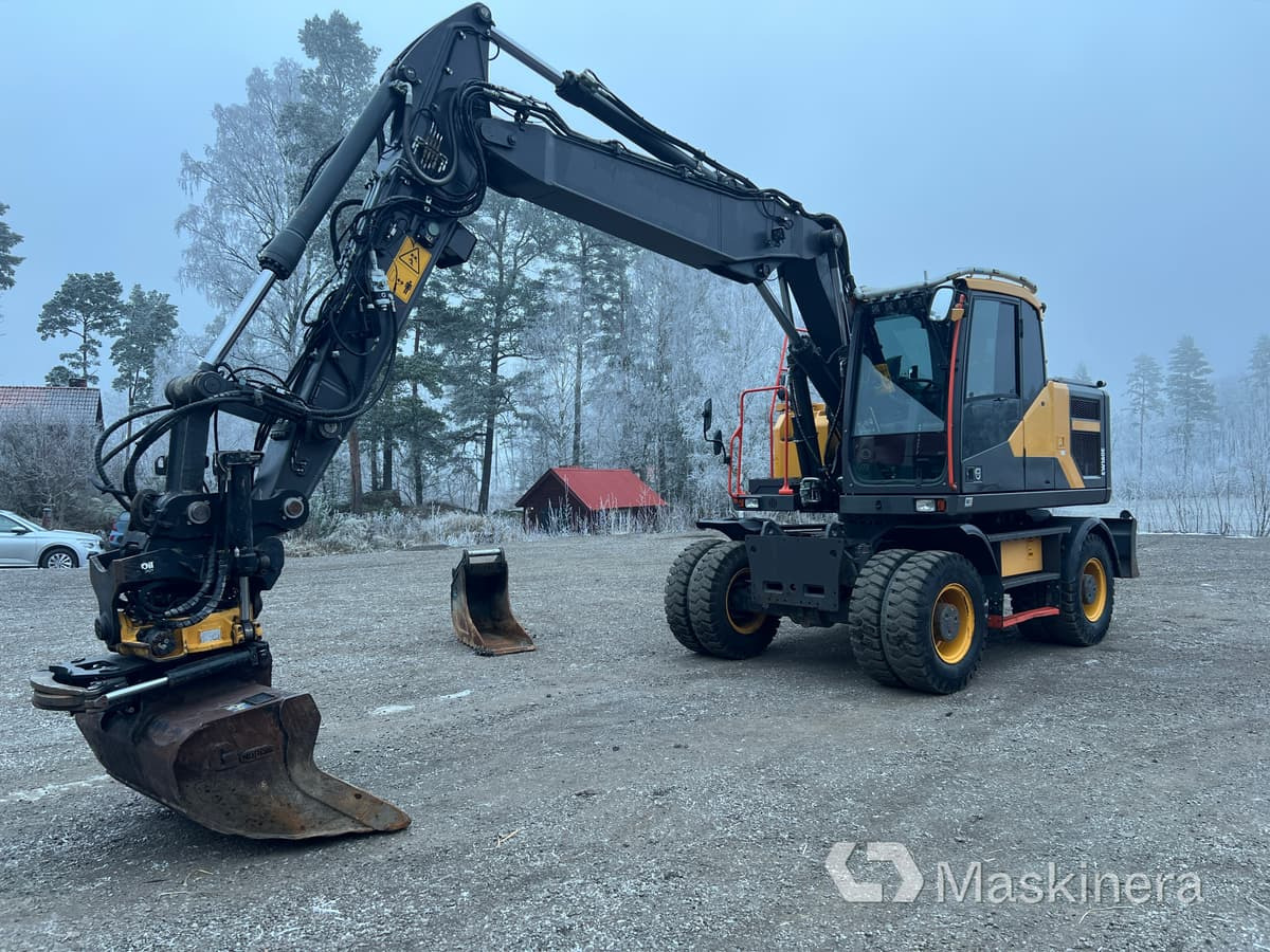 Hjulgrävare Volvo EW160E - Excavator pe şenile: Foto 1 Hjulgrävare Volvo EW160E - Excavator pe şenile: Foto 1