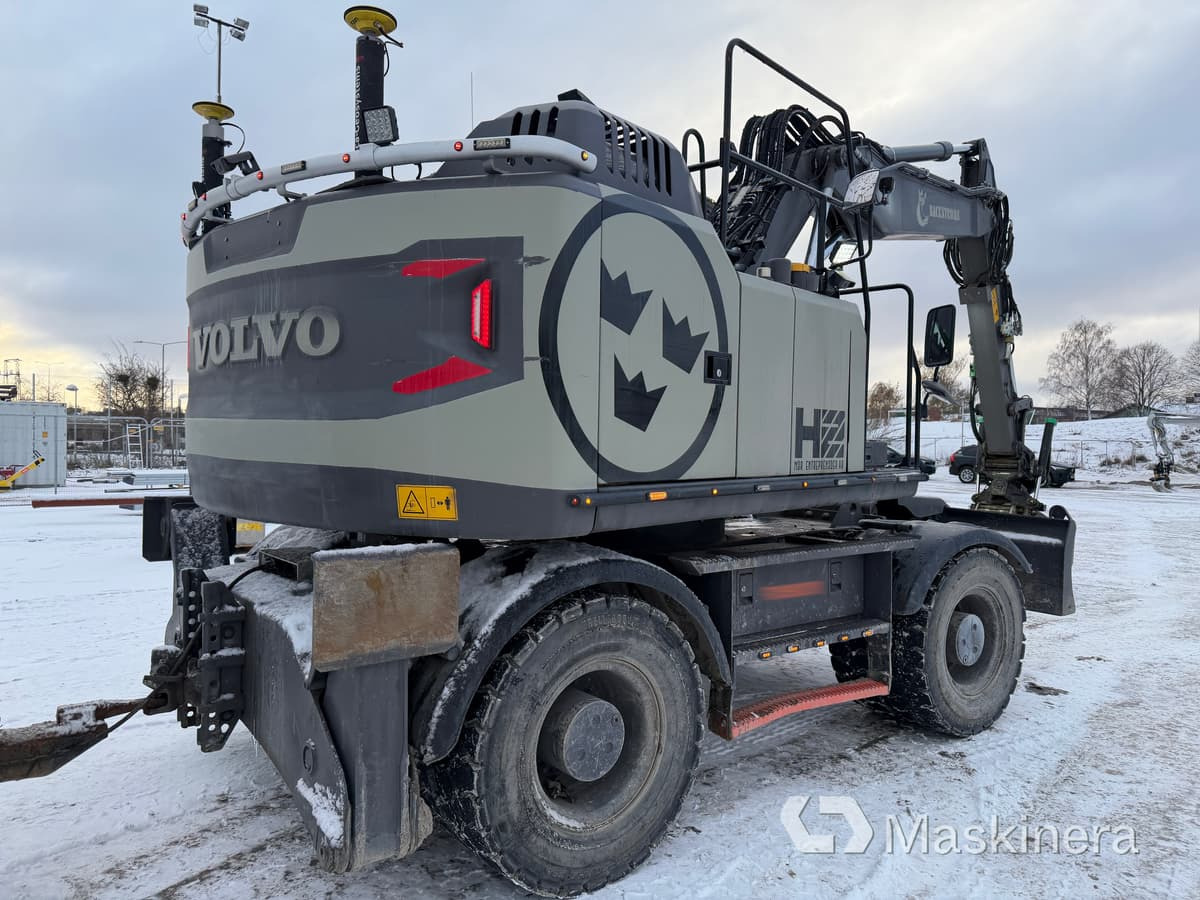 Hjulgrävare Volvo EW160E med tillbehör - Excavator pe şenile: Foto 5 Hjulgrävare Volvo EW160E med tillbehör - Excavator pe şenile: Foto 5
