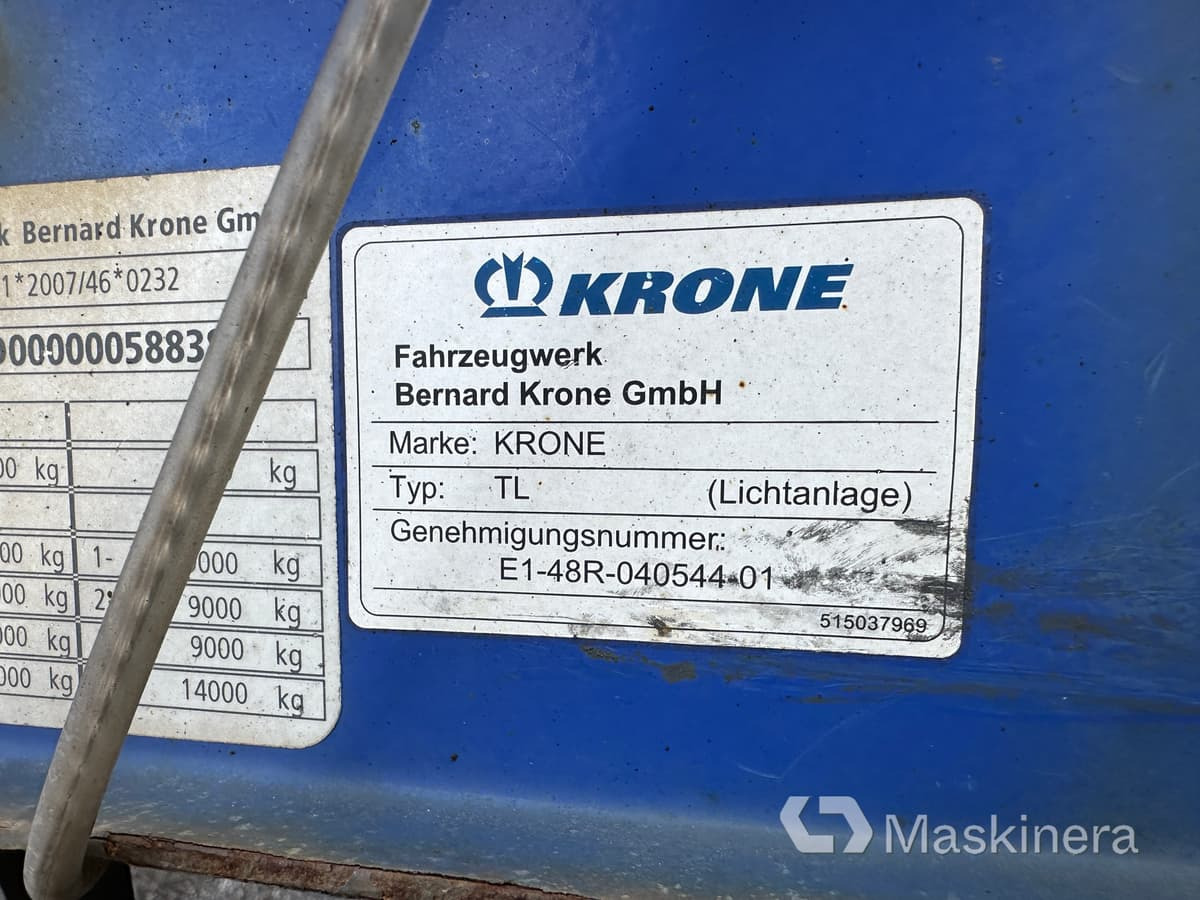 Semiremorcă prelată Krone SD Kapelltrailer Krone: Foto 50 Semiremorcă prelată Krone SD Kapelltrailer Krone: Foto 50