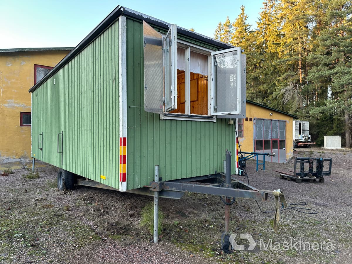 Manskapsbod Arbetsvagn Manskapsbod Arbetsvagn - Container locuibil, Remorcă: Foto 4 Manskapsbod Arbetsvagn Manskapsbod Arbetsvagn - Container locuibil, Remorcă: Foto 4