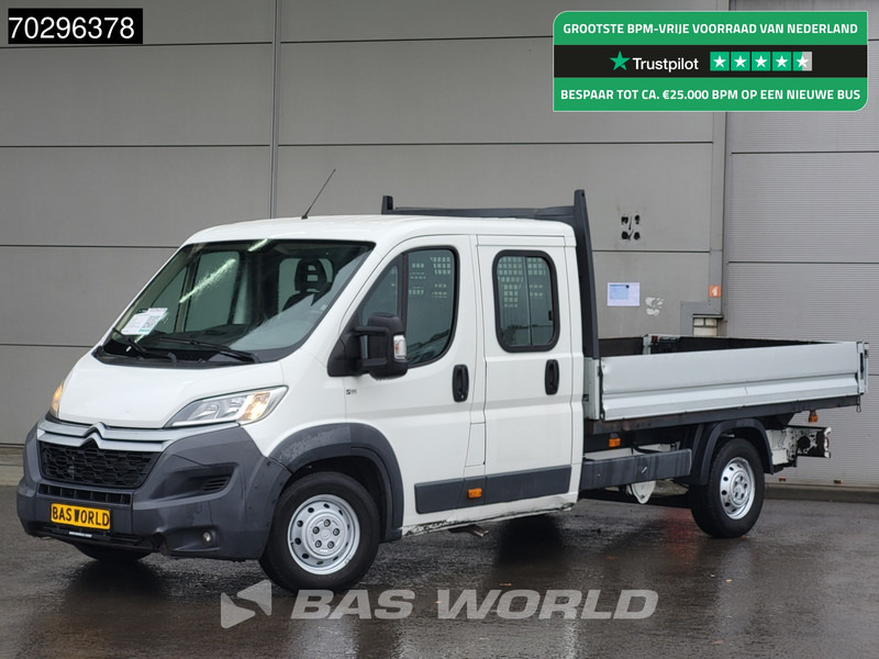 Citroën Jumper 130PK Open Laadbak Dubbel Cabine Trekhaak Airco Cruise Euro6 Pritsche Pickup Open Box Airco Trekhaak Cruise control - Autoutilitară cu platformă: Foto 1 Citroën Jumper 130PK Open Laadbak Dubbel Cabine Trekhaak Airco Cruise Euro6 Pritsche Pickup Open Box Airco Trekhaak Cruise control - Autoutilitară cu platformă: Foto 1