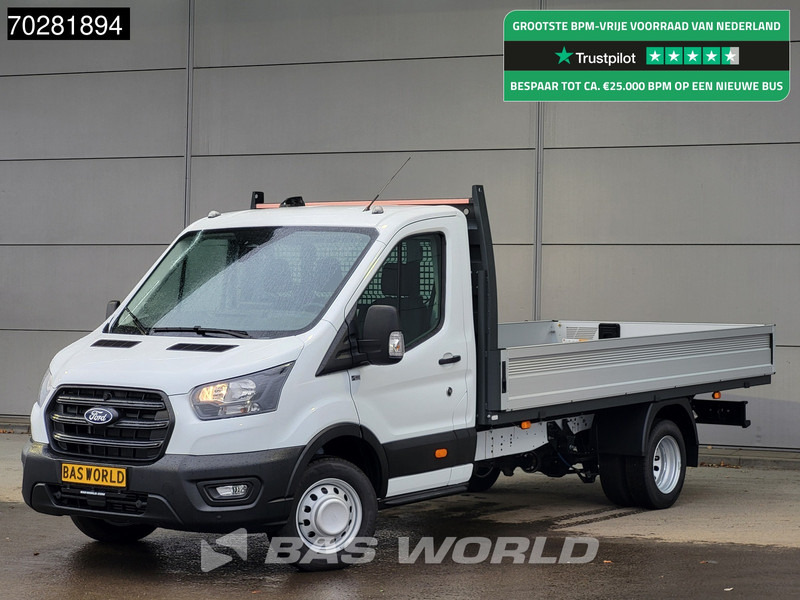 Ford Transit 165pk Open Laadbak 3,5t Trekhaak Dubbellucht Airco Cruise Camera Parkeersensoren Euro6 Pritsche Pickup Airco Trekhaak Cruise con - Autoutilitară cu platformă: Foto 1 Ford Transit 165pk Open Laadbak 3,5t Trekhaak Dubbellucht Airco Cruise Camera Parkeersensoren Euro6 Pritsche Pickup Airco Trekhaak Cruise con - Autoutilitară cu platformă: Foto 1