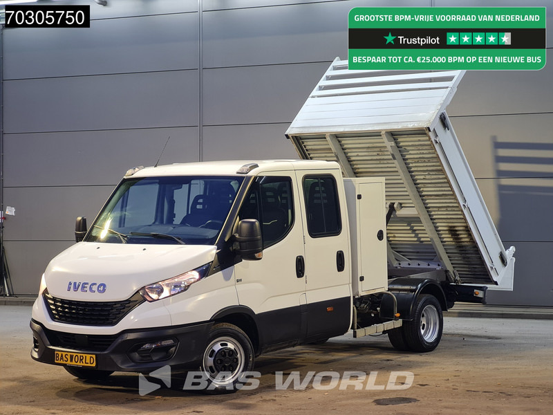Iveco Daily 35C14 Dubbel Cabine Kipper met Kist Dubbellucht 3,5t Trekhaak Airco Cruise Euro6 Tipper Benne Kieper Airco Trekhaak Cruise contr - Autoutilitară basculantă: Foto 1 Iveco Daily 35C14 Dubbel Cabine Kipper met Kist Dubbellucht 3,5t Trekhaak Airco Cruise Euro6 Tipper Benne Kieper Airco Trekhaak Cruise contr - Autoutilitară basculantă: Foto 1