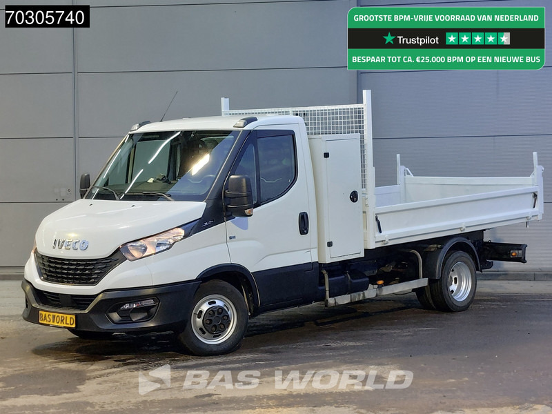 Iveco Daily 35C14 Kipper met Kist Dubbellucht 3,5t Trekhaak Airco Cruise Euro6 Tipper Benne Kieper Airco Trekhaak Cruise control - Autoutilitară basculantă: Foto 1 Iveco Daily 35C14 Kipper met Kist Dubbellucht 3,5t Trekhaak Airco Cruise Euro6 Tipper Benne Kieper Airco Trekhaak Cruise control - Autoutilitară basculantă: Foto 1