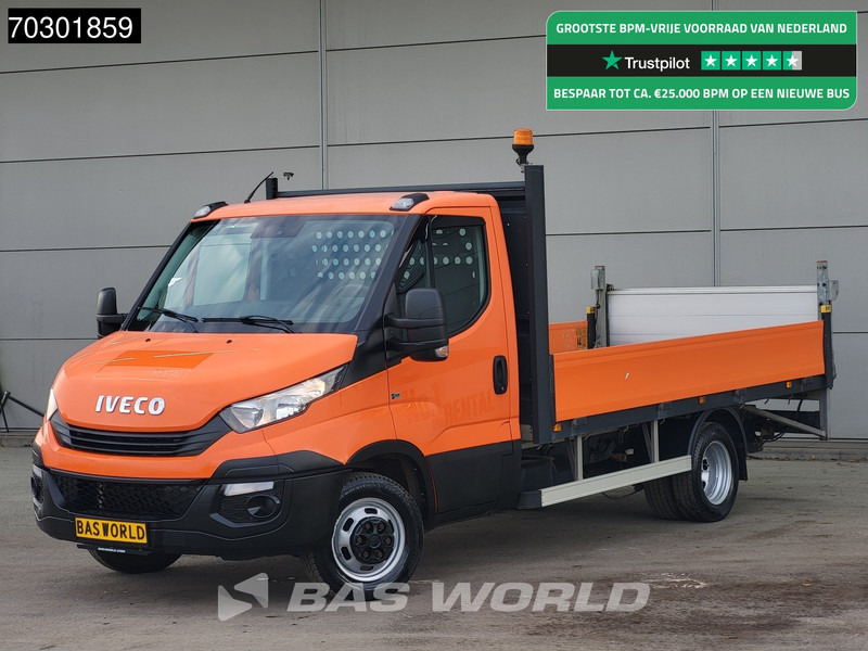 Iveco Daily 35C14 Open Laadbak Dubbelucht 3,5t Trekhaak Navi Airco Euro6 Pritsche Pickup Open Box Airco Trekhaak - Autoutilitară cu platformă: Foto 1 Iveco Daily 35C14 Open Laadbak Dubbelucht 3,5t Trekhaak Navi Airco Euro6 Pritsche Pickup Open Box Airco Trekhaak - Autoutilitară cu platformă: Foto 1
