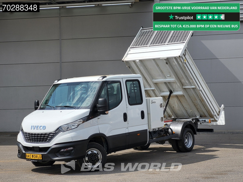 Iveco Daily 35C16 3.0L Open Laadbak met Kist Dubbel Cabine Dubbellucht 3,5t Trekhaak Airco Cruise Euro6 Pritsche Pickup Open Box Airco Trekh - Autoutilitară cu platformă: Foto 1 Iveco Daily 35C16 3.0L Open Laadbak met Kist Dubbel Cabine Dubbellucht 3,5t Trekhaak Airco Cruise Euro6 Pritsche Pickup Open Box Airco Trekh - Autoutilitară cu platformă: Foto 1