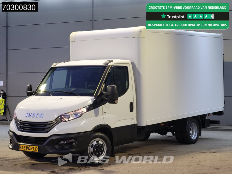 Iveco Daily 35C16 Laadklep Dubbellucht Bakwagen 160PK 3,5t Trekgewicht Airco Euro6 Meubelbak Koffer Airco - Autoutilitară box: Foto 1 Iveco Daily 35C16 Laadklep Dubbellucht Bakwagen 160PK 3,5t Trekgewicht Airco Euro6 Meubelbak Koffer Airco - Autoutilitară box: Foto 1