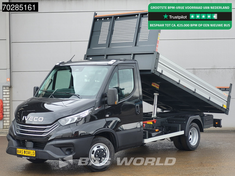 Autoutilitară cu platformă nou Iveco Daily 35C21 3.0L 210PK Automaat Open Laadbak 2025 ACC Airco CarPlay Pritsche Open Box Pickup Airco: Foto 1