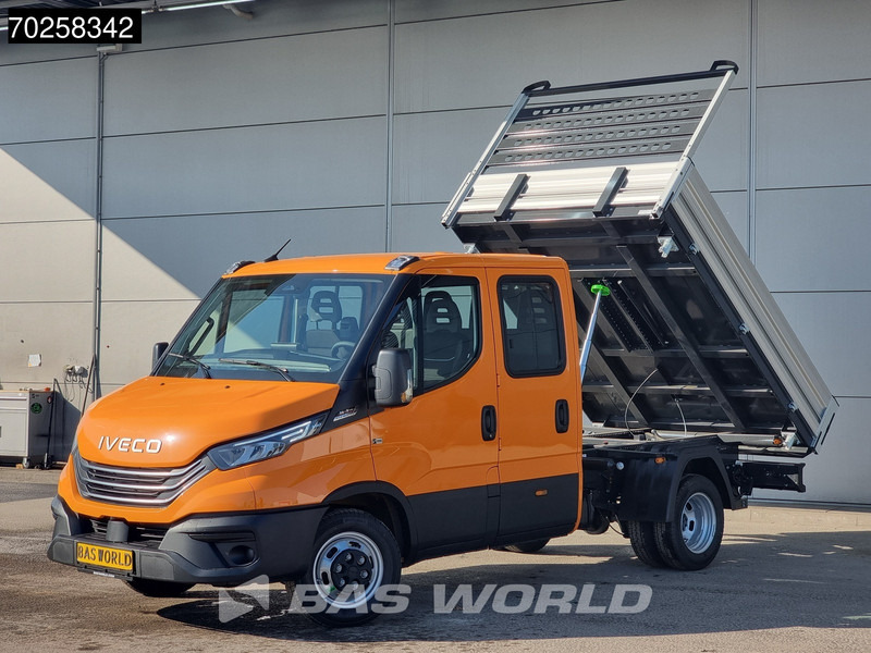 Iveco Daily 35C21 3-Zijdige Kipper Dubbel Cabine 210PK 3.0L Dubbellucht 3,5t Trekhaak ACC Airco LED Camera CarPlay Euro6 Tipper Benne Kieper - Autoutilitară basculantă: Foto 5 Iveco Daily 35C21 3-Zijdige Kipper Dubbel Cabine 210PK 3.0L Dubbellucht 3,5t Trekhaak ACC Airco LED Camera CarPlay Euro6 Tipper Benne Kieper - Autoutilitară basculantă: Foto 5