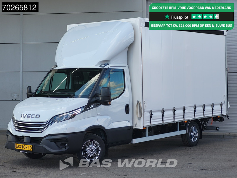 Iveco Daily 35S16 Automaat Schuifzeil Laadklep CarPlay Camera Velgen Cruise Airco Schuifzeilen Bakwagen Zeilen Meubelbak Koffer Airco Cruise - Autoutilitară cu prelată: Foto 1 Iveco Daily 35S16 Automaat Schuifzeil Laadklep CarPlay Camera Velgen Cruise Airco Schuifzeilen Bakwagen Zeilen Meubelbak Koffer Airco Cruise - Autoutilitară cu prelată: Foto 1