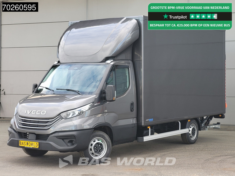 Iveco Daily 35S21 3.0L Laadklep Automaat Zijdeur 210PK Bakwagen ACC LED Airco 3,5t Trekgewicht D'Hollandia CarPlay Euro6 Meubelbak Koffer Ai - Autoutilitară box: Foto 1 Iveco Daily 35S21 3.0L Laadklep Automaat Zijdeur 210PK Bakwagen ACC LED Airco 3,5t Trekgewicht D'Hollandia CarPlay Euro6 Meubelbak Koffer Ai - Autoutilitară box: Foto 1