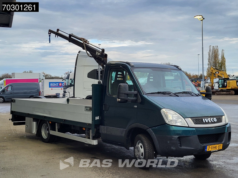 Iveco Daily 40C18 3.0L Kraanwagen Open Laadbak Hyya 017T 1320KG 3,5t Trekhaak Airco 180PK Kraan Cran Kranwagen Crane Pritsche Pickup Open Bo - Autoutilitară cu platformă: Foto 5 Iveco Daily 40C18 3.0L Kraanwagen Open Laadbak Hyya 017T 1320KG 3,5t Trekhaak Airco 180PK Kraan Cran Kranwagen Crane Pritsche Pickup Open Bo - Autoutilitară cu platformă: Foto 5