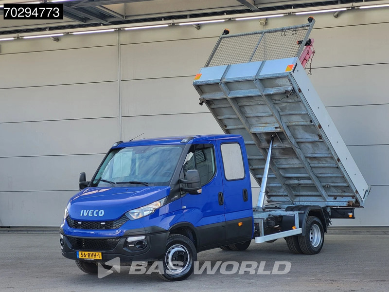 Iveco Daily 70C17 Drie-Zijdige 3.0L Kipper 7-tons Kraan Dubbellucht 170PK 3,5t Trekhaak Airco Tipper Benne Kieper Kraanwagen Crane Kranwagen - Autoutilitară basculantă: Foto 3 Iveco Daily 70C17 Drie-Zijdige 3.0L Kipper 7-tons Kraan Dubbellucht 170PK 3,5t Trekhaak Airco Tipper Benne Kieper Kraanwagen Crane Kranwagen - Autoutilitară basculantă: Foto 3
