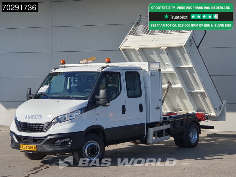 Iveco Daily 70C18 3.0L Open Laadbak Dubbel Cabine Dubbellucht 3,5t Trekhaak Airco Cruise Euro6 Pritsche Pickup Open Box 2m3 Airco Trekhaak C - Autoutilitară cu platformă: Foto 1 Iveco Daily 70C18 3.0L Open Laadbak Dubbel Cabine Dubbellucht 3,5t Trekhaak Airco Cruise Euro6 Pritsche Pickup Open Box 2m3 Airco Trekhaak C - Autoutilitară cu platformă: Foto 1