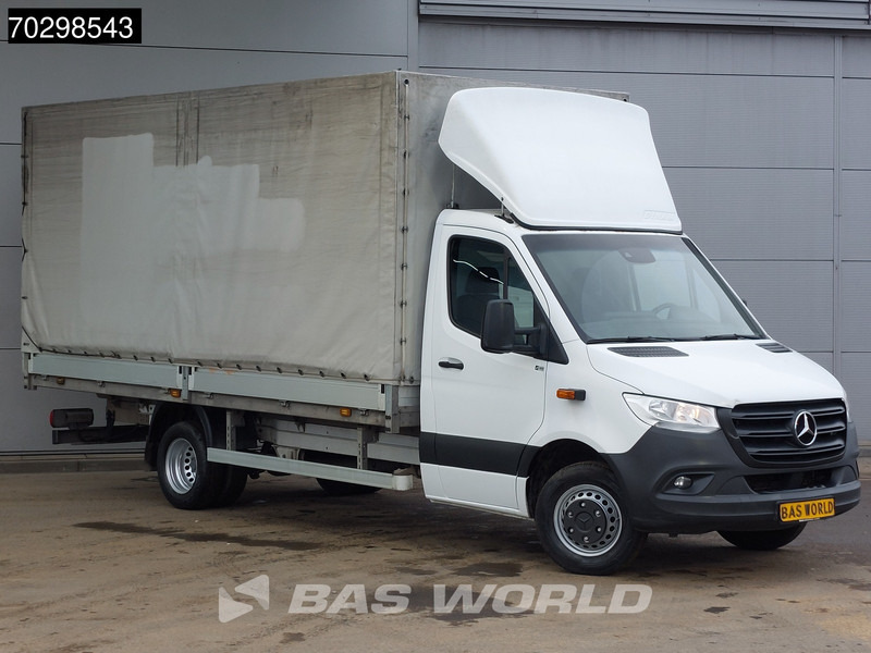 Mercedes-Benz Sprinter 519 CDI 3.0L V6 Automaat 484cm Dubbellucht Huif Bakwagen 190PK Airco Cruise Euro6 Meubelbak Koffer Airco - Autoutilitară cu prelată: Foto 3 Mercedes-Benz Sprinter 519 CDI 3.0L V6 Automaat 484cm Dubbellucht Huif Bakwagen 190PK Airco Cruise Euro6 Meubelbak Koffer Airco - Autoutilitară cu prelată: Foto 3