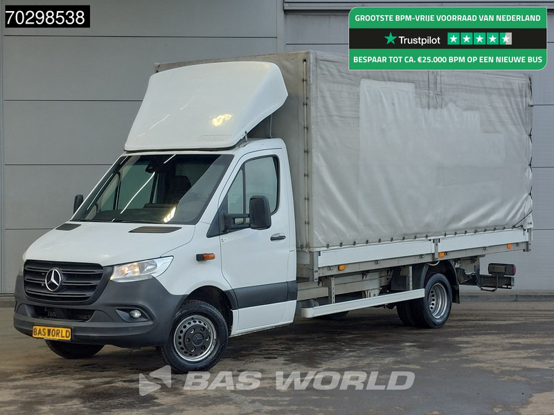 Mercedes-Benz Sprinter 519 CDI 3.0L V6 Automaat 484cm Dubbellucht Huif Bakwagen 190PK Airco Cruise Euro6 Meubelbak Koffer Airco - Autoutilitară cu prelată: Foto 1 Mercedes-Benz Sprinter 519 CDI 3.0L V6 Automaat 484cm Dubbellucht Huif Bakwagen 190PK Airco Cruise Euro6 Meubelbak Koffer Airco - Autoutilitară cu prelată: Foto 1