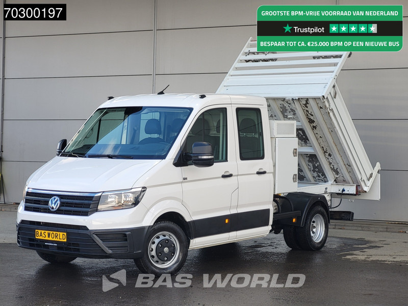 Volkswagen Crafter 177pk Kipper met Kist Dubbel Cabine Dubbellucht 3,5t Trekhaak Navi Airco Cruise Euro6 Tipper Benne Kieper Airco Trekhaak Cruise - Autoutilitară basculantă: Foto 1 Volkswagen Crafter 177pk Kipper met Kist Dubbel Cabine Dubbellucht 3,5t Trekhaak Navi Airco Cruise Euro6 Tipper Benne Kieper Airco Trekhaak Cruise - Autoutilitară basculantă: Foto 1