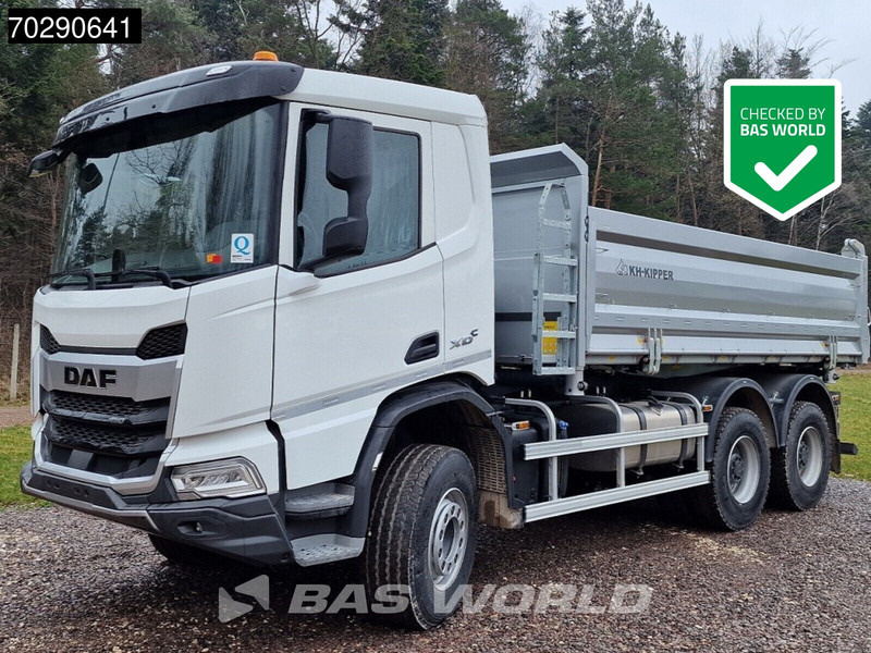 DAF XD 450 XD 6X4 NEW! 12m3 KH 3-way Tipper Big-Axle Steel suspension Euro 6 - Camion basculantă: Foto 1 DAF XD 450 XD 6X4 NEW! 12m3 KH 3-way Tipper Big-Axle Steel suspension Euro 6 - Camion basculantă: Foto 1