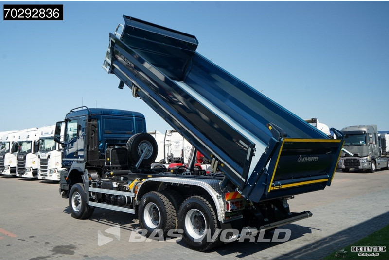 MAN TGS 33.480 TGS 6X6 11m3 KH-3-Way Kipper 6x6 Steel Suspension Automatic Big-Axle Euro 6 - Camion basculantă: Foto 2 MAN TGS 33.480 TGS 6X6 11m3 KH-3-Way Kipper 6x6 Steel Suspension Automatic Big-Axle Euro 6 - Camion basculantă: Foto 2