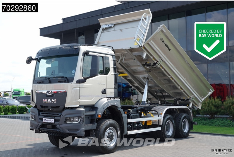 MAN TGS 33.480 TGS 6X6 6x6 3-Way Kipper Big-Axle Euro 6 - Camion basculantă: Foto 1 MAN TGS 33.480 TGS 6X6 6x6 3-Way Kipper Big-Axle Euro 6 - Camion basculantă: Foto 1