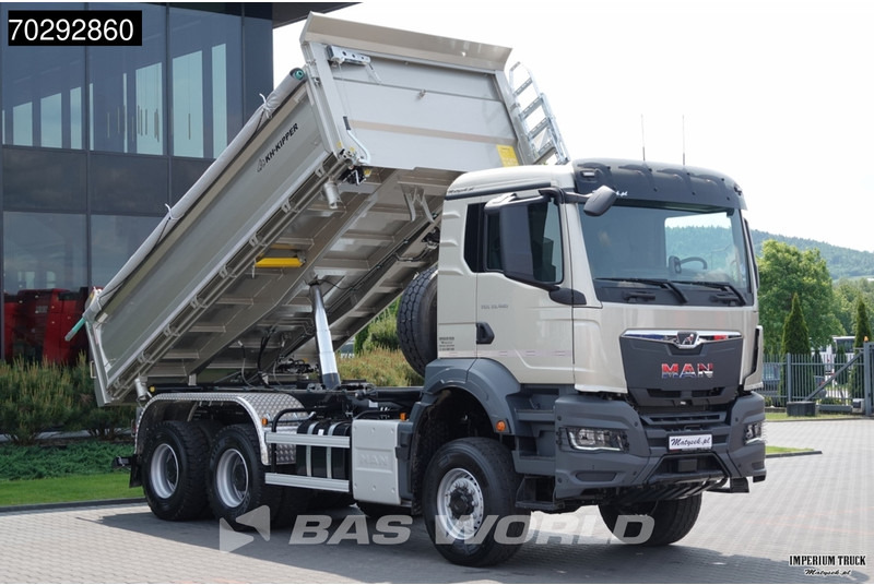 MAN TGS 33.480 TGS 6X6 6x6 3-Way Kipper Big-Axle Euro 6 - Camion basculantă: Foto 3 MAN TGS 33.480 TGS 6X6 6x6 3-Way Kipper Big-Axle Euro 6 - Camion basculantă: Foto 3