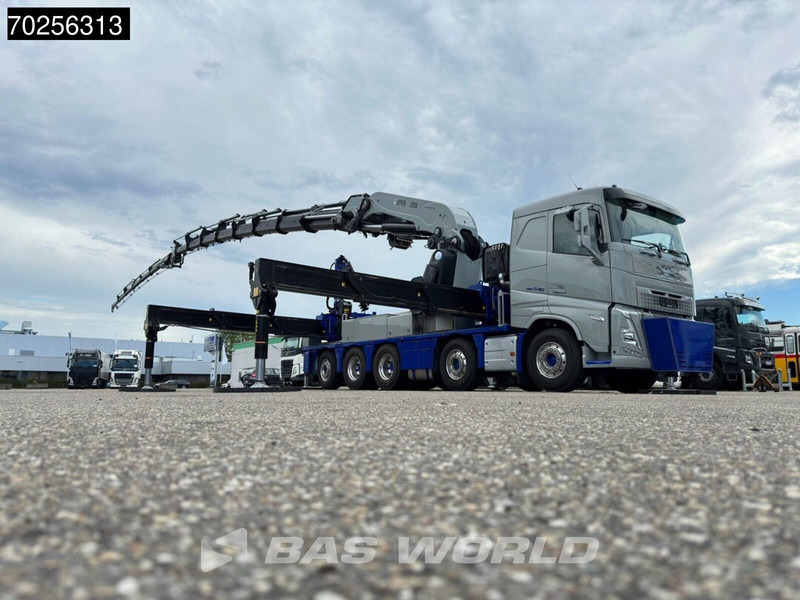 Volvo FH 540 10X4 NEW! Effer 2255 Kran Crane Lift-Lenkachse ACC Navi - Camion platformă, Camion cu macara: Foto 2 Volvo FH 540 10X4 NEW! Effer 2255 Kran Crane Lift-Lenkachse ACC Navi - Camion platformă, Camion cu macara: Foto 2