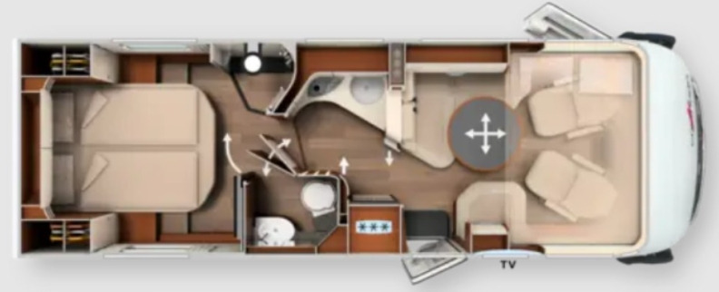 Carthago Chic E-Line I 51 QB - Autorulotă integrată: Foto 1 Carthago Chic E-Line I 51 QB - Autorulotă integrată: Foto 1