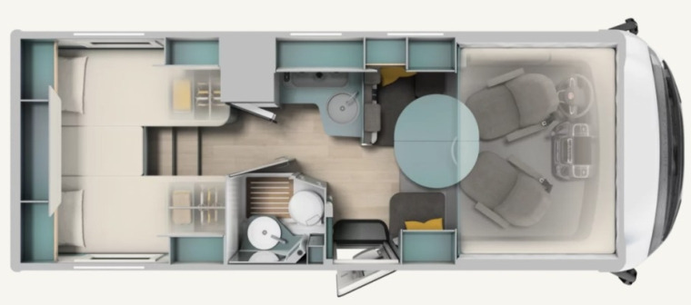 Laika Kosmo H1319 - Autorulotă integrată: Foto 1 Laika Kosmo H1319 - Autorulotă integrată: Foto 1