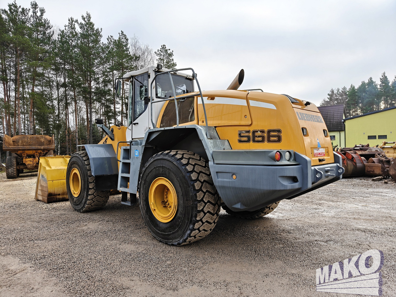 Liebherr L566 - Încărcător frontal pe pneuri: Foto 3 Liebherr L566 - Încărcător frontal pe pneuri: Foto 3