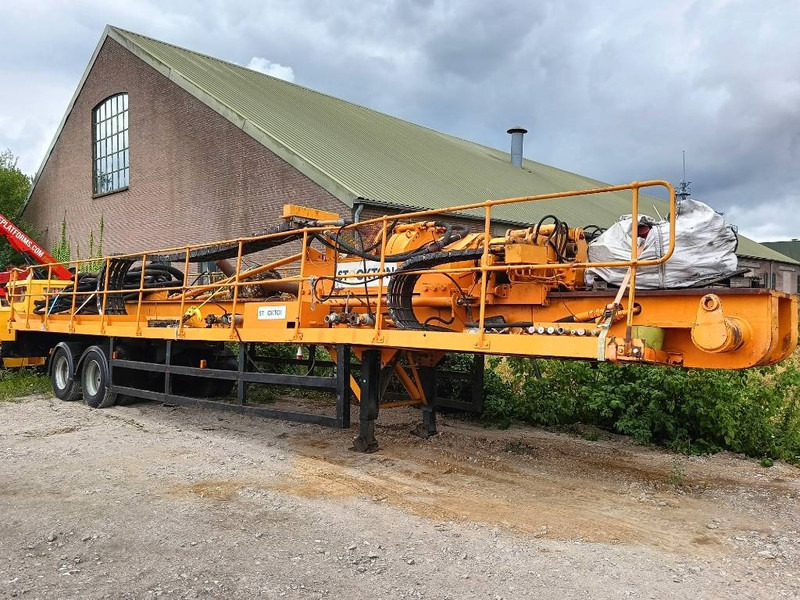 Heavy dril rig 10 ton, including 60 drill rod !! - Maşină de foraj: Foto 2 Heavy dril rig 10 ton, including 60 drill rod !! - Maşină de foraj: Foto 2