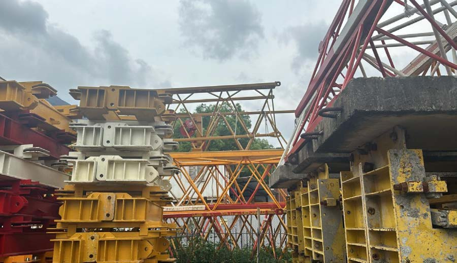 XCMG Official 20 Ton Construction Tower Crane XL6025-20 Used Liffing Jib Tower Crane For Sale - Macara turn: Foto 5 XCMG Official 20 Ton Construction Tower Crane XL6025-20 Used Liffing Jib Tower Crane For Sale - Macara turn: Foto 5