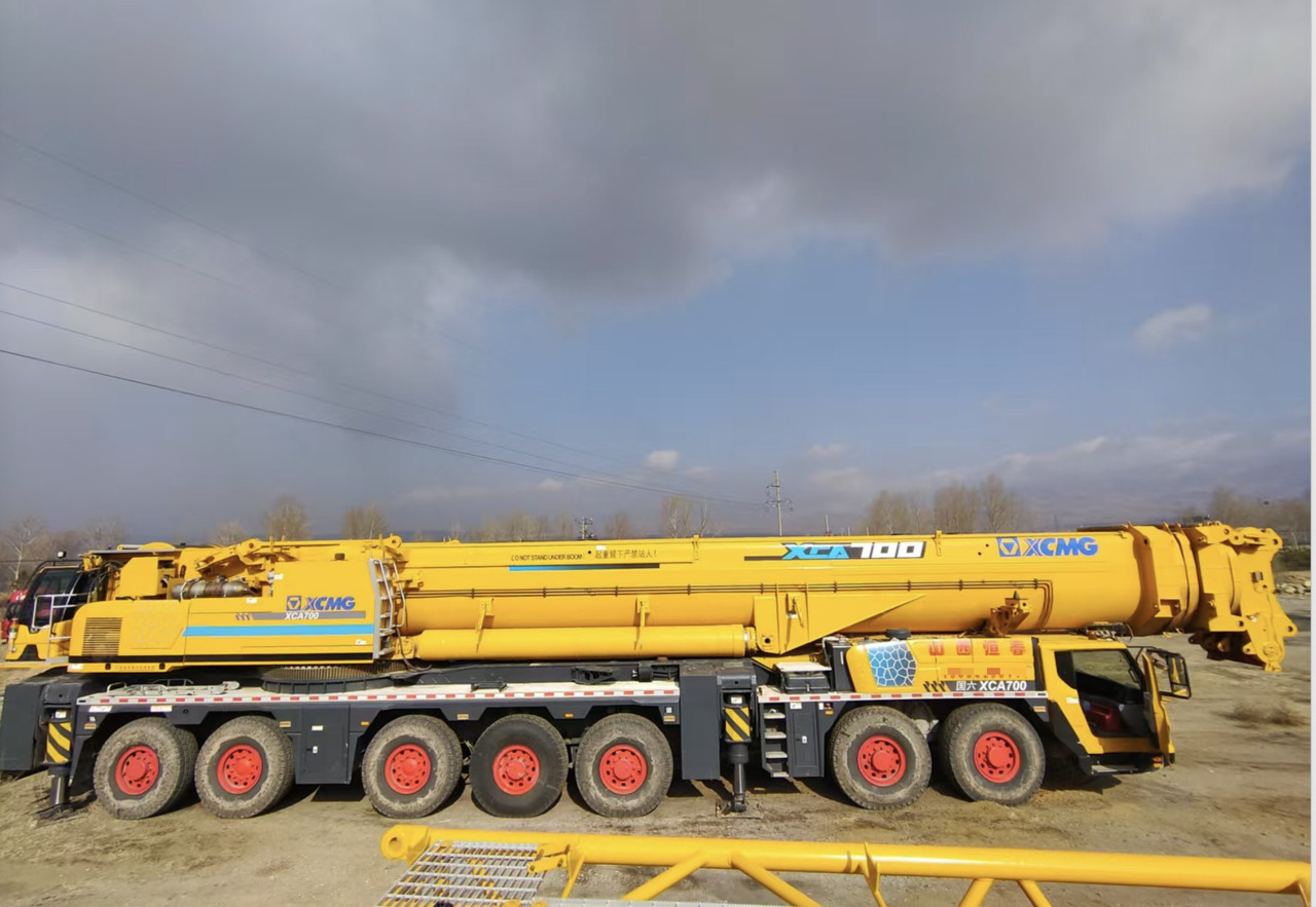 XCMG Official 700 Ton Used Mobile Cranes XCA700 All Terrain Crane Price For Sale - Macara tot teren: Foto 4 XCMG Official 700 Ton Used Mobile Cranes XCA700 All Terrain Crane Price For Sale - Macara tot teren: Foto 4