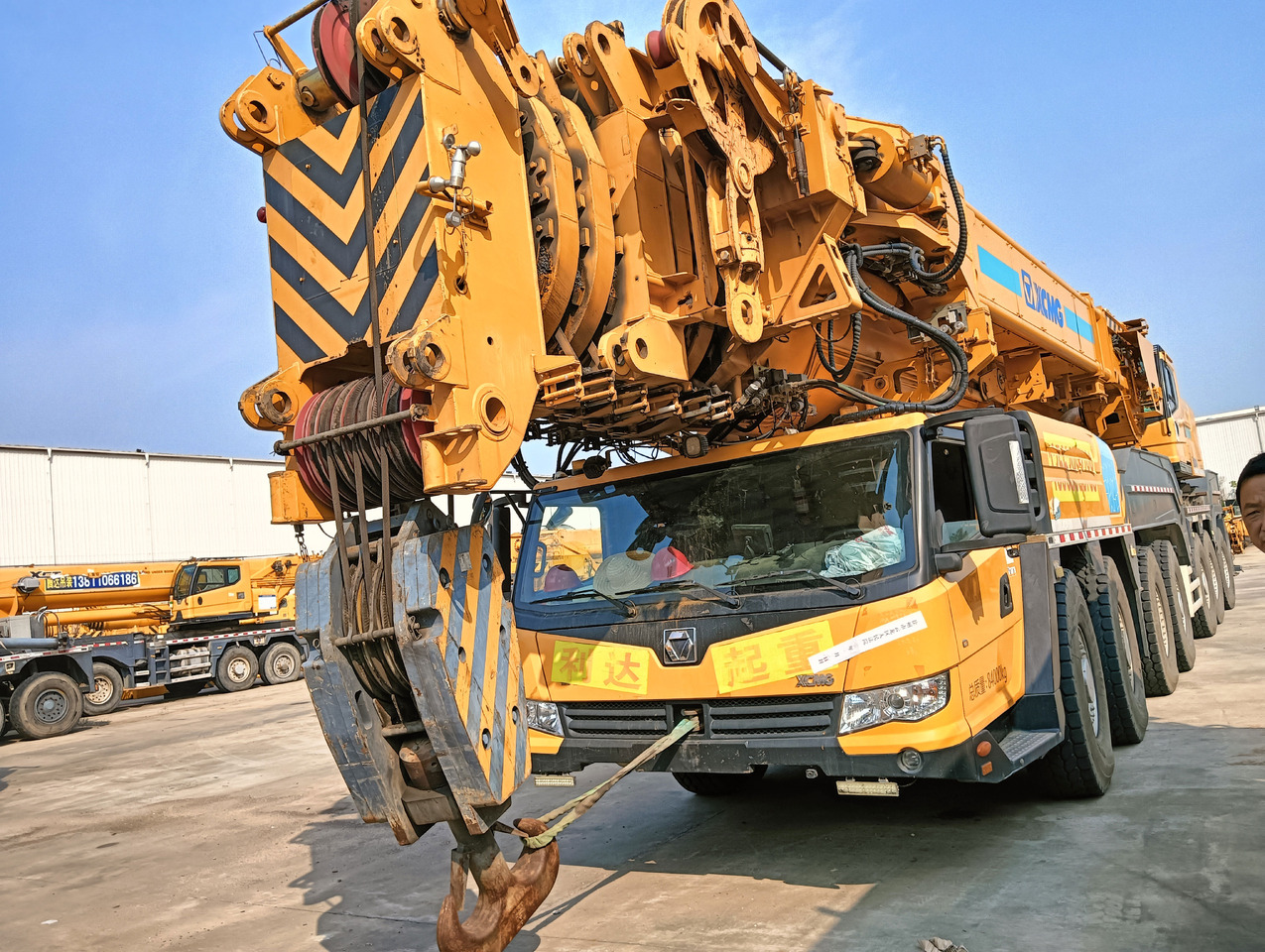 XCMG Official Second Hand 500 Ton Truck Crane XCA500 All Terrain Crane - Macara tot teren: Foto 2 XCMG Official Second Hand 500 Ton Truck Crane XCA500 All Terrain Crane - Macara tot teren: Foto 2