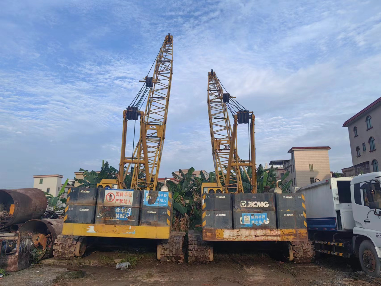 XCMG Official Second Hand Mini Crawler Crane XGC55 Used Mobile Crane For Sale - Macara pe senile: Foto 5 XCMG Official Second Hand Mini Crawler Crane XGC55 Used Mobile Crane For Sale - Macara pe senile: Foto 5