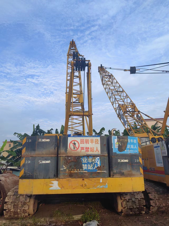 XCMG Official Second Hand Mini Crawler Crane XGC55 Used Mobile Crane For Sale - Macara pe senile: Foto 2 XCMG Official Second Hand Mini Crawler Crane XGC55 Used Mobile Crane For Sale - Macara pe senile: Foto 2