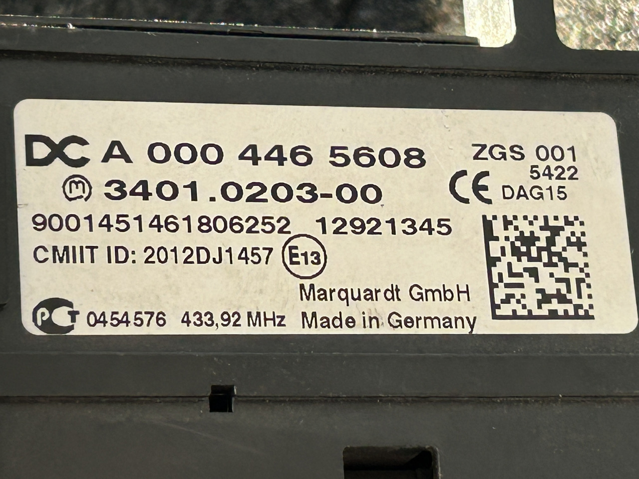 MERCEDES-BENZ ACTROS MP4 START/STOP IGNITION SWITCH - Tablou de bord pentru Camion: Foto 5 MERCEDES-BENZ ACTROS MP4 START/STOP IGNITION SWITCH - Tablou de bord pentru Camion: Foto 5