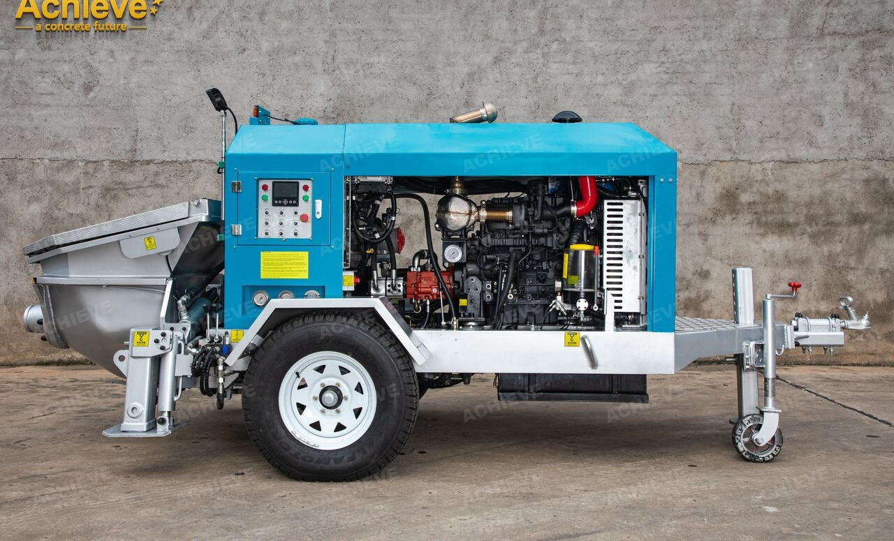ACHIEVE New AP300-TDE European Version 【ACHIEVE】100% BRAND NEW !!! - Pompă de beton staționară: Foto 3 ACHIEVE New AP300-TDE European Version 【ACHIEVE】100% BRAND NEW !!! - Pompă de beton staționară: Foto 3